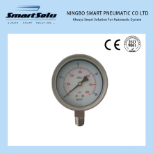 Oil Filled Bayonet Type 100mm Factory Direct Price High Pressure Gauge